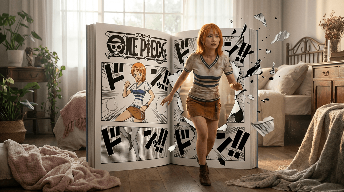Wan 2.6 Generated Image - Nami from One Piece