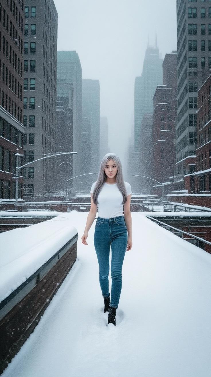 Urban winter transformation