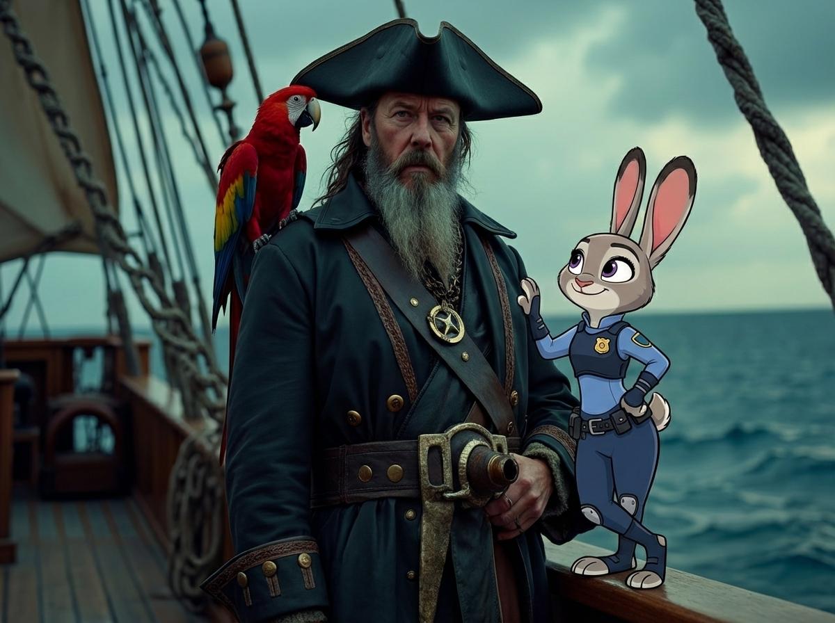 Photo with Judy - Generated Result