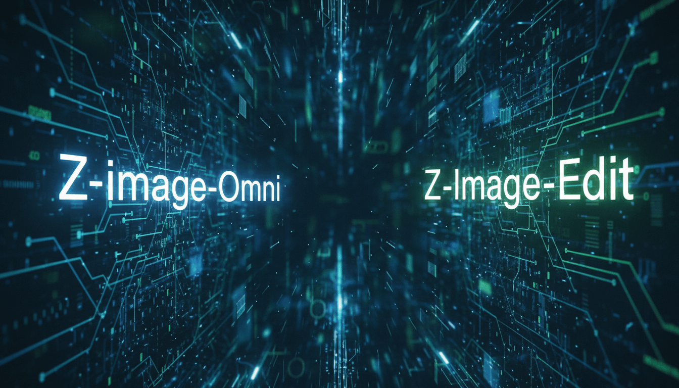 Breaking Preview | The Dual Launch of Z-Image-Omini and Z-Image-Edit! Unlock Core Capabilities for the Entire AI Image Creation Workflow