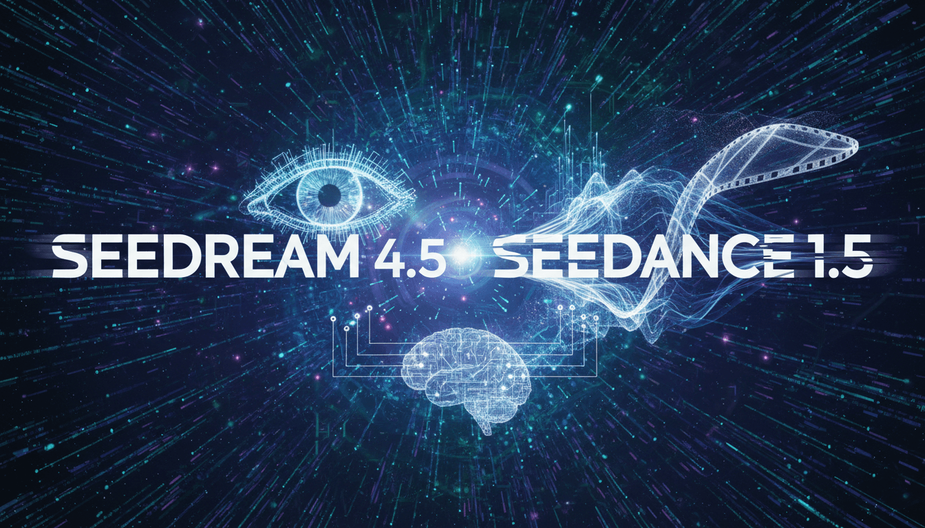 Seedream 4.5 + Seedance 1.5 Pro: ByteDance's AI Creative Dual Engine, Restructuring the Closed Loop of Image-Text-Video Creation