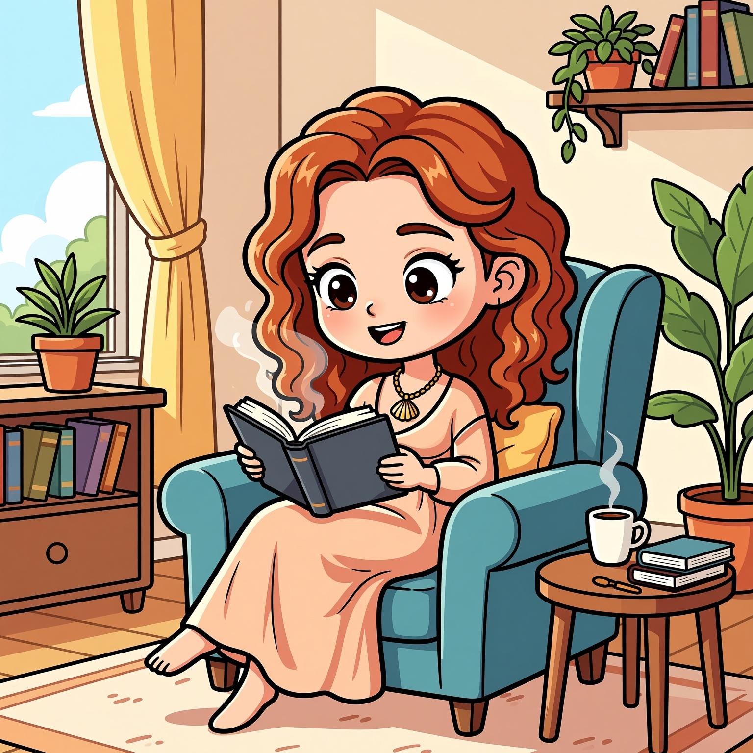 Generated Cartoon Q-Version example